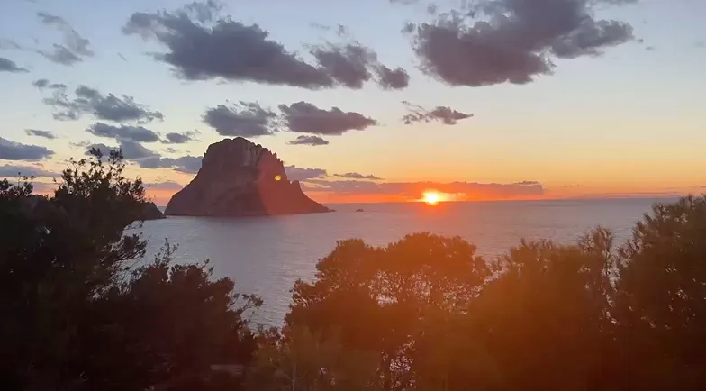 Paisaje de Ibiza